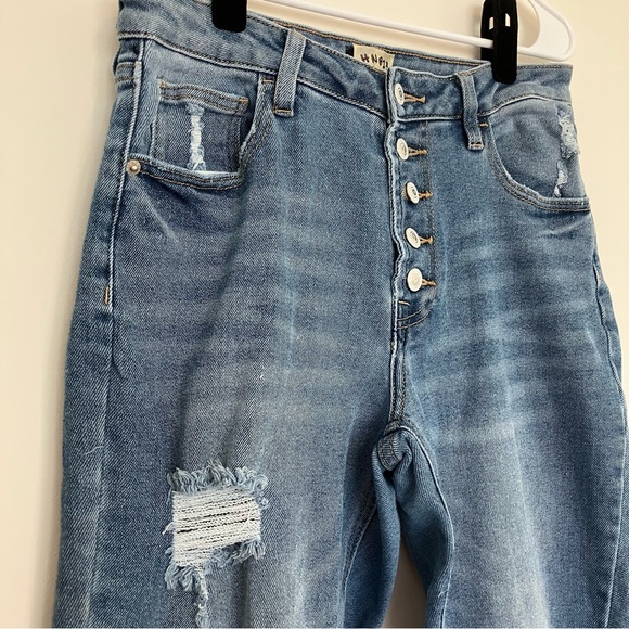 I&M Black Label Button Fly Straight Leg Jeans Size 7 (28) - Picture 2 of 7